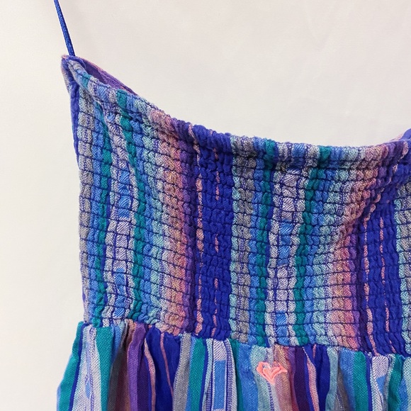ROXY Striped strapless mini dress - Picture 5 of 15